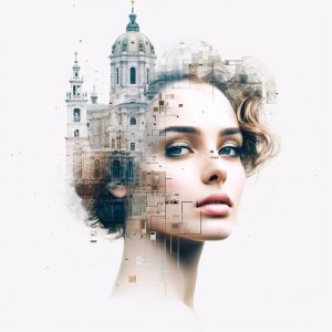I volti che diventano parte della città (e viceversa)