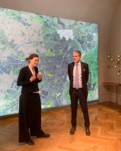 Giulietta Fassino, responsabile Progetti Culturali di Urban Lab, e Piero Boccardo, presidente Urban Lab