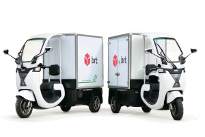 BRT - Cargobike elettriche utilizzate per le consegne nei centri cittadini