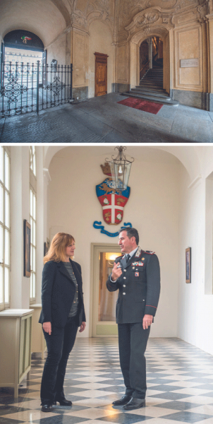 Maria La Barbera e il Generale Antonio Di Stasio