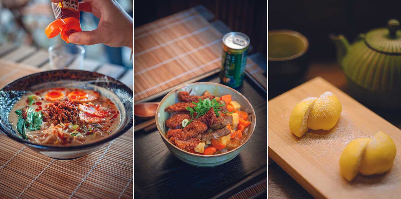 L'Izakaya - Tantan ramen, Katsucurry e Mochi Yuzu, tipico dolce giapponese