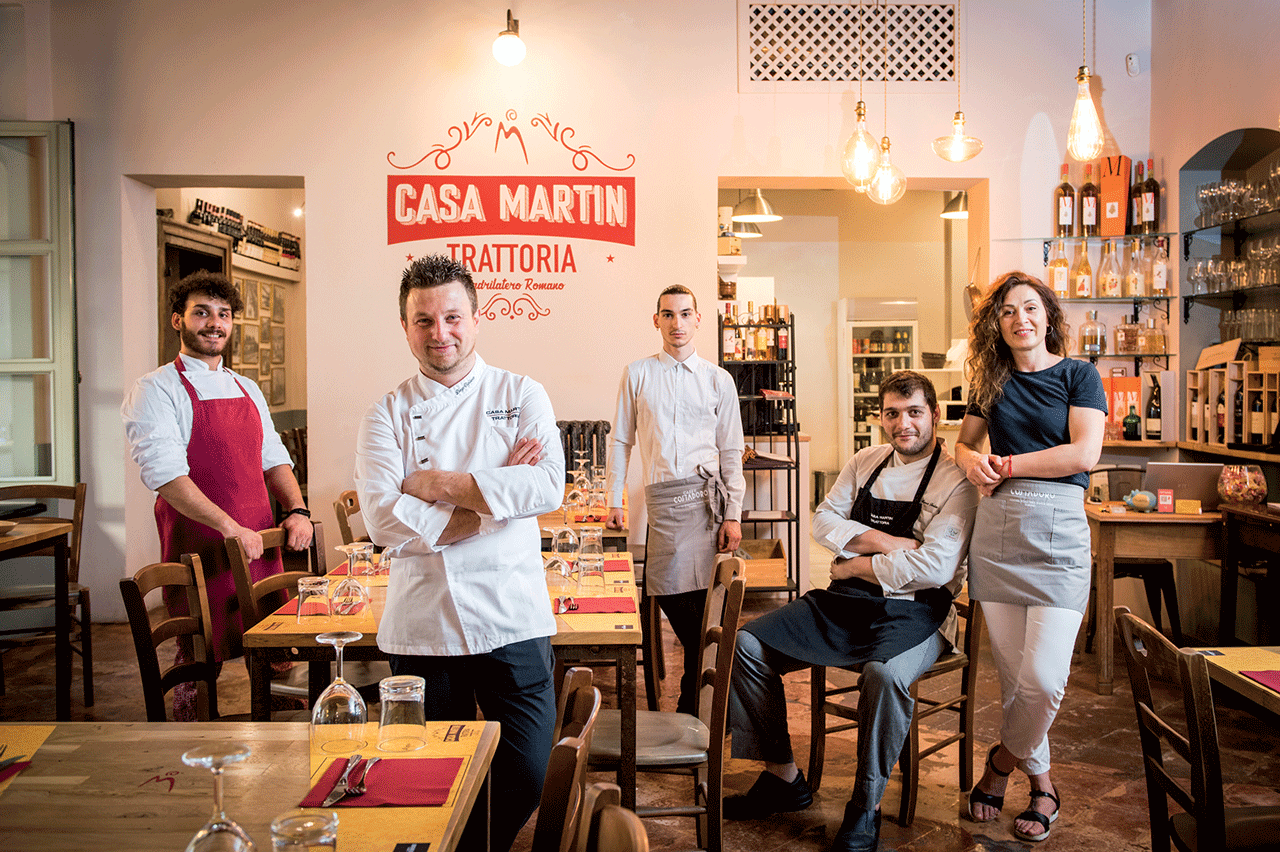 Luca, Diego, Francesco, Marco e Zina