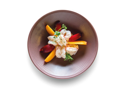 Trattoria Torricelli - Gamberi & pesche