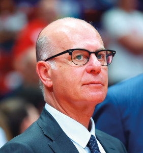 Umberto Gandini, presidente della Lega Basket Serie A