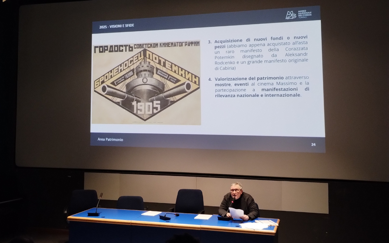 Museo Nazionale del Cinema 2025 - Stefano Buono parla di restauri illustri