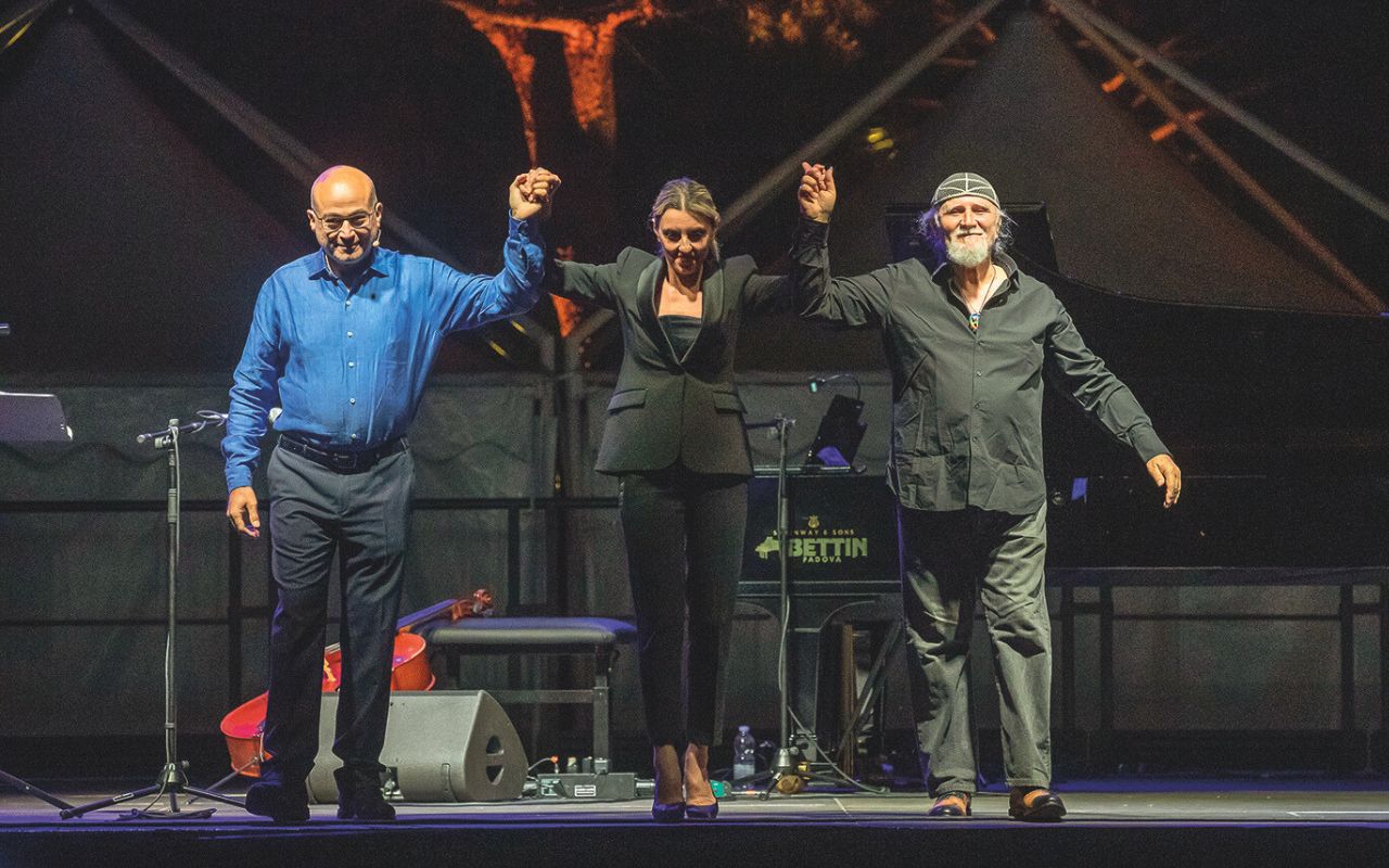 Aldo Cazzullo, Giovanna Famulari e Moni Ovadia