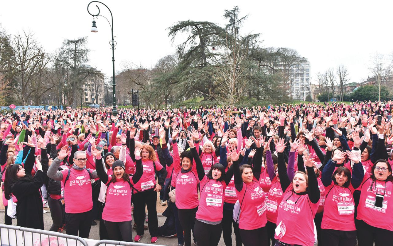 CUS Torino JTWIA 2025 - Il riscaldamento pre-partenza al parco del Valentino