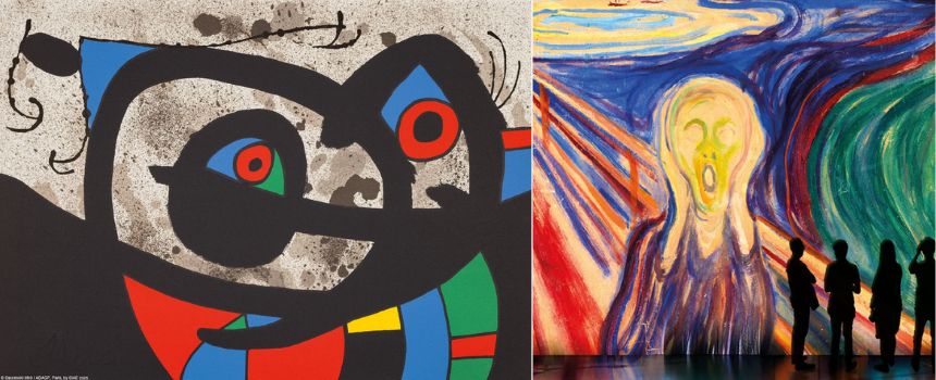 Miró e Munch - Promotrice delle Belle Arti