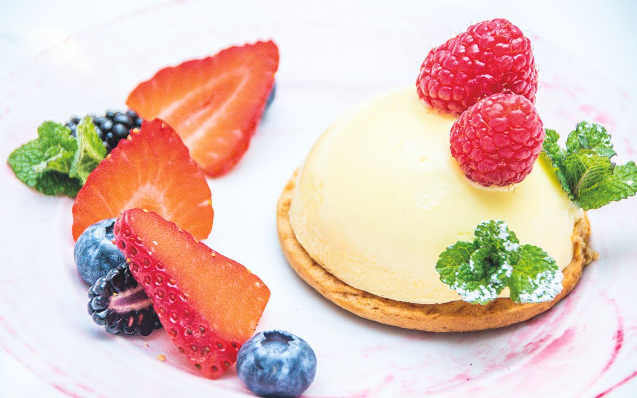 Da Frà Fiusch - Mousse di cioccolato bianco e frutti di bosco