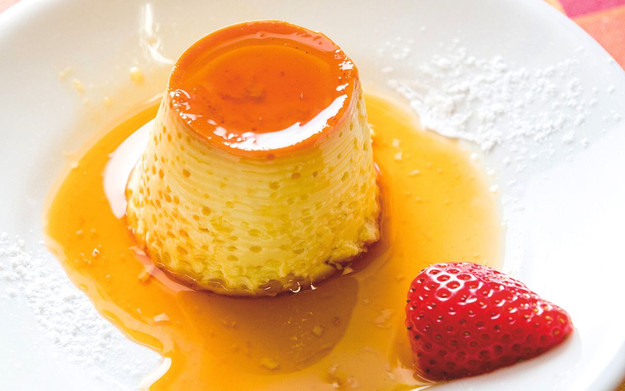Trattoria della Posta - Crème caramel