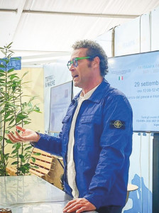 Beppe Gallina interviene per Slow Food nello spazio del Ministero MASAF