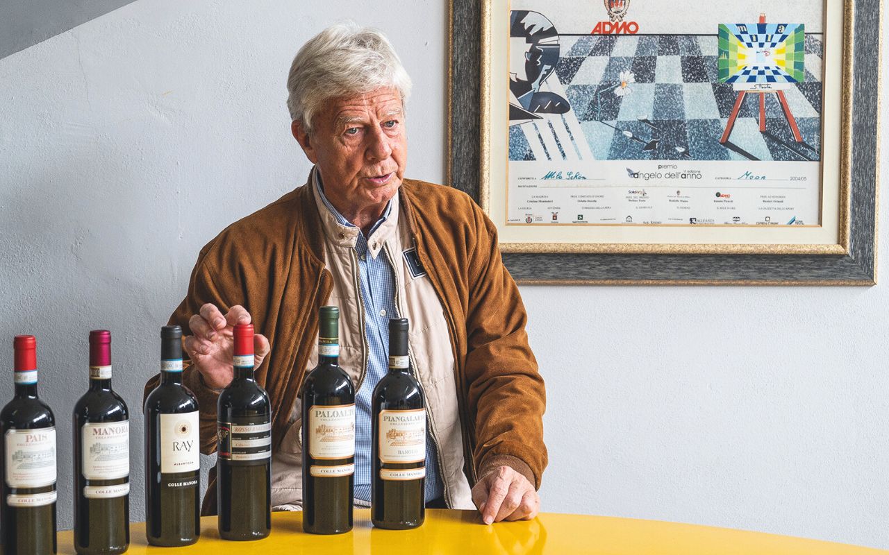 Giorgio Schön - Durante l'intervista