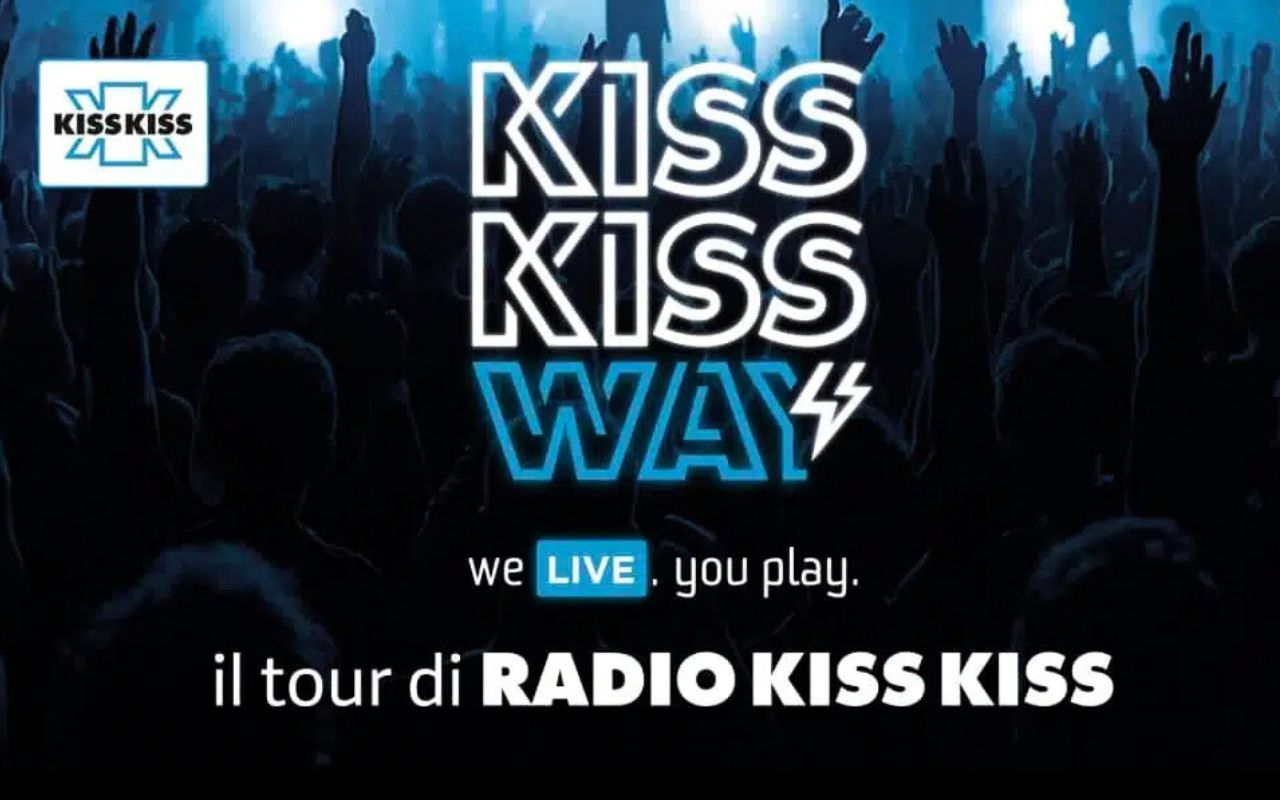 Tour Kiss Kiss Way 2025 - piazza Castello