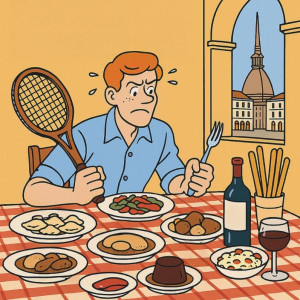 Le mirabolanti avventure di Mr. Jannik, torinese onorario - Mr. Jannik affronta la cucina piemontese