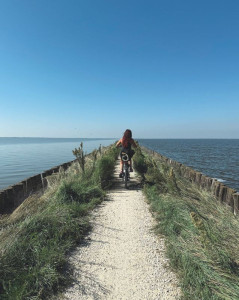 L'Emilia-Romagna - Delta del Po, l’Argine degli Angeli sentiero ciclopedonale