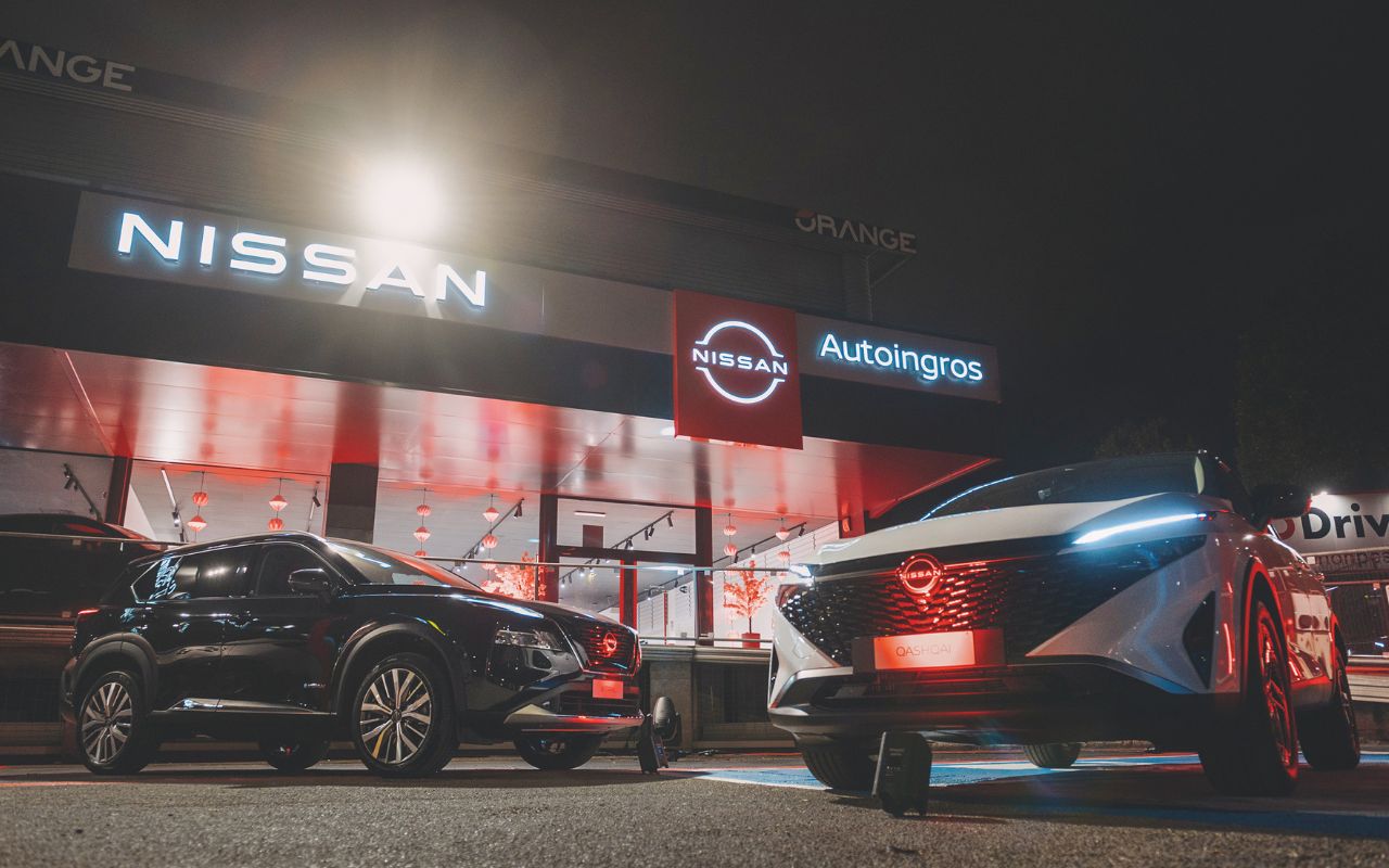 Autoingros e Nissan - Lo showroom di corso Rosselli a Torino