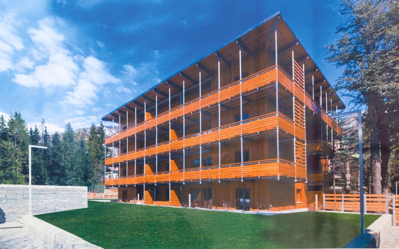 Bimar - Il cantiere di viale Callet 16 a Bardonecchia