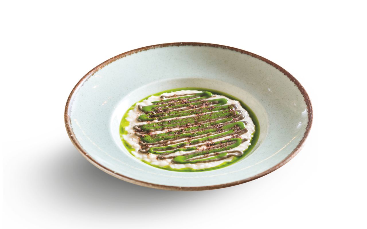 Dume - Risotto al raschera e porri
