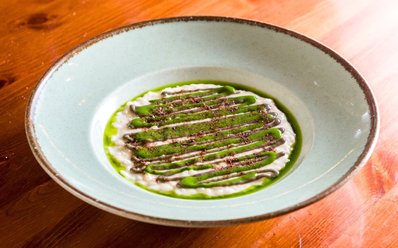 Dume - Risotto al raschera e porri