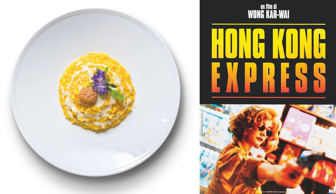 Frà Fiusch - Risotto con zucca, amaretti e blu e Hong Kong Express