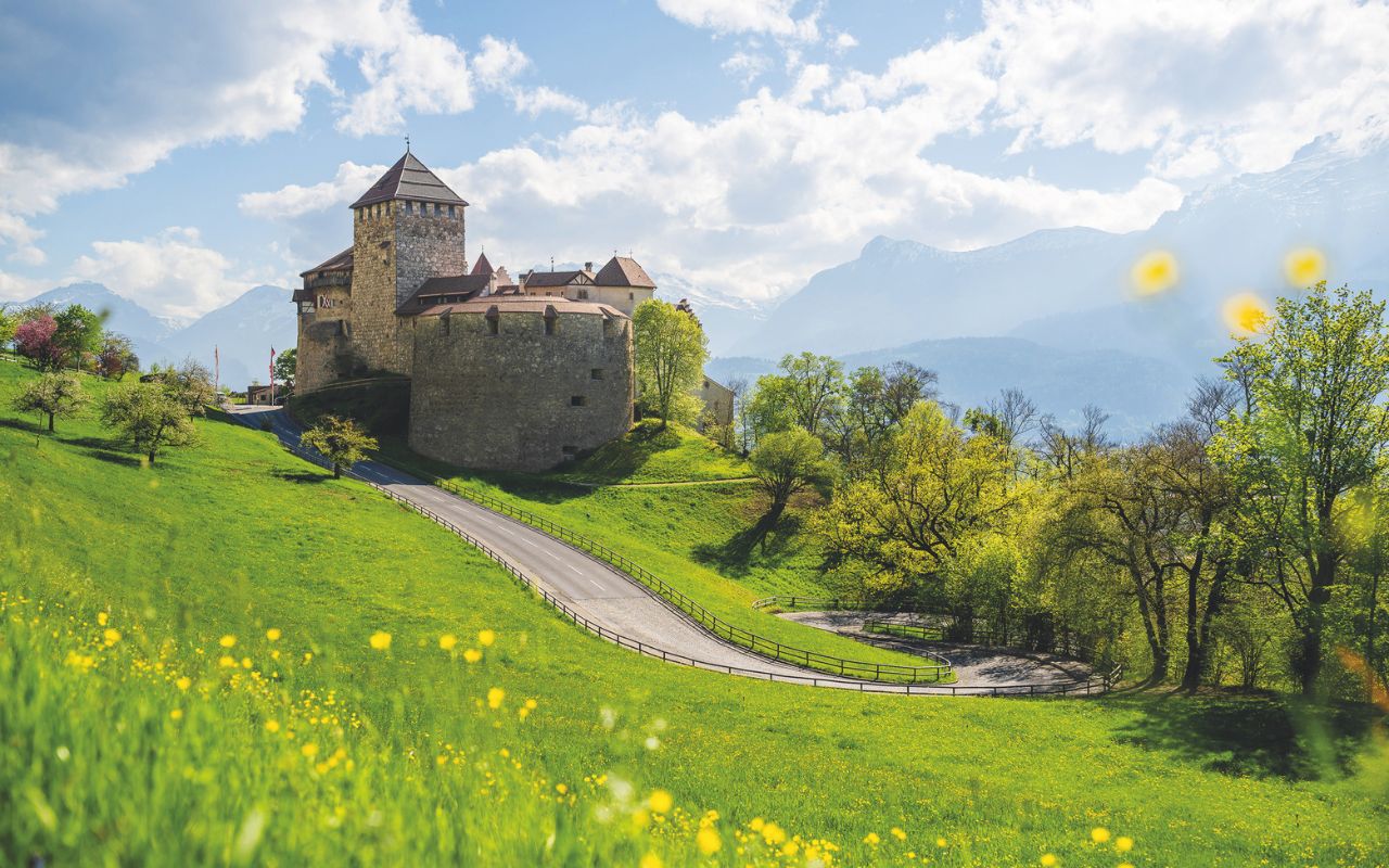 Liechtenstein - Il Castello di Vauz