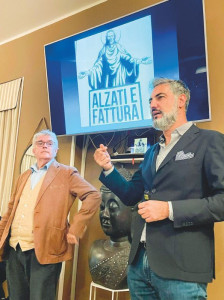 Marco Vallario nel progetto Palestra d’Impresa insieme a Mauro Baricca