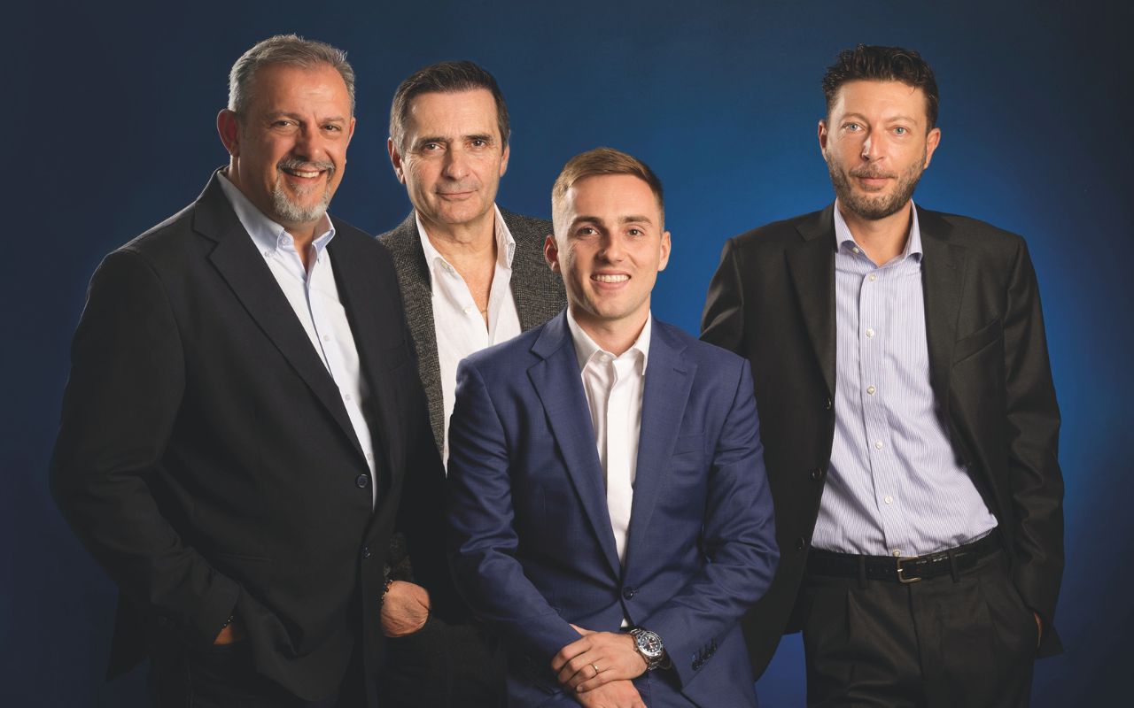 Winter Italia - Aldo Di Gennaro, Fréderic Erasmi, Olivier Roquin e Giacomo Abrate © Olivia Blanquet