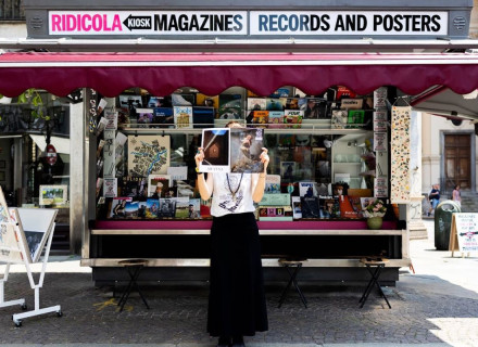 Ridicola a Torino - Scoprire la nuova edicola ©Kinga Gliniak