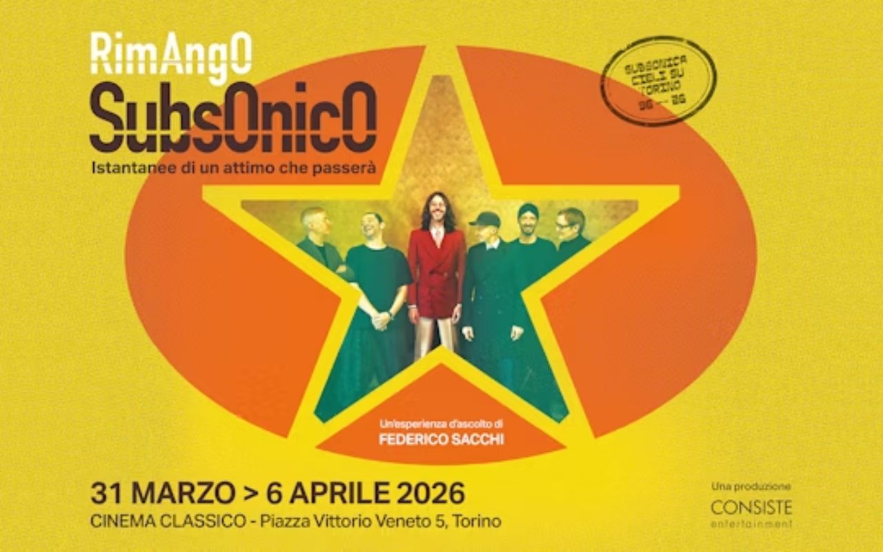 30 anni di Subsonica RimAngO SubsOnicO al Cinema Classico