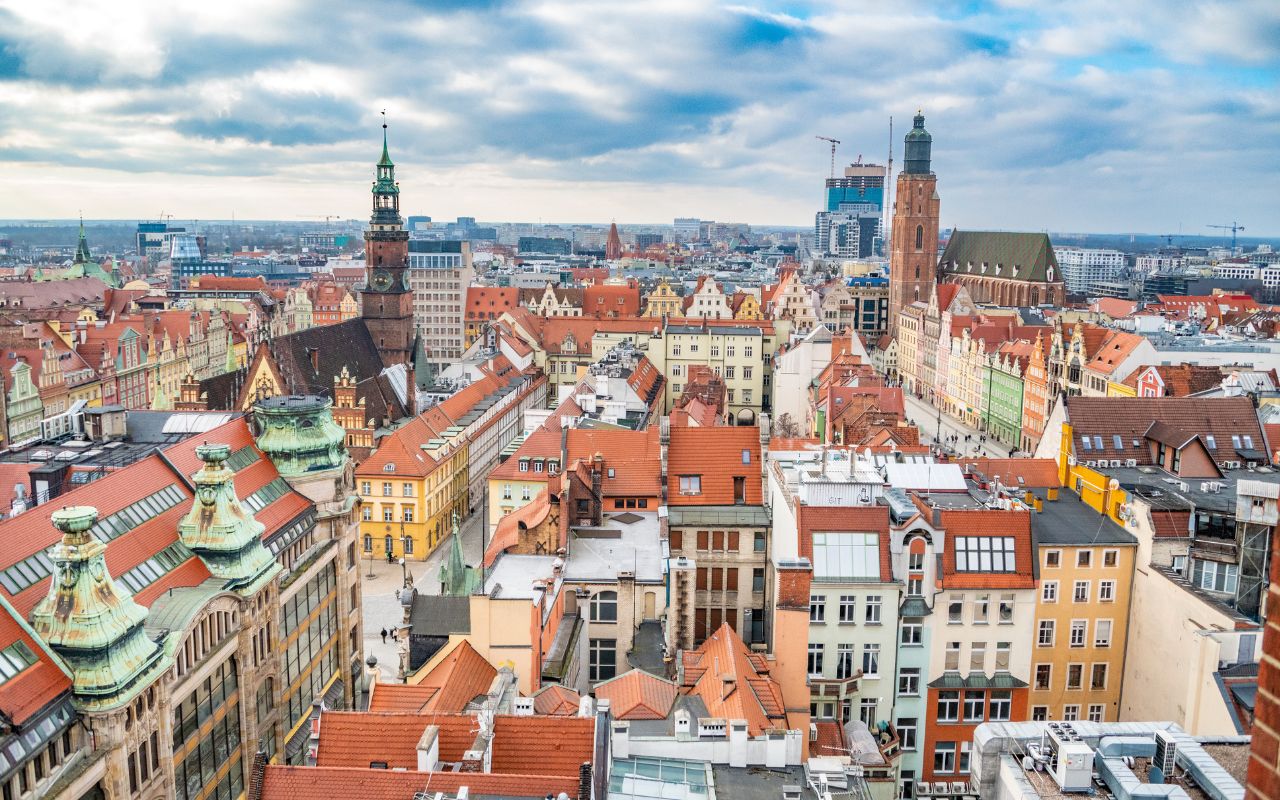 Viaggio Poznań + Breslavia - Poznań vista dall’alto rivela molti segreti
