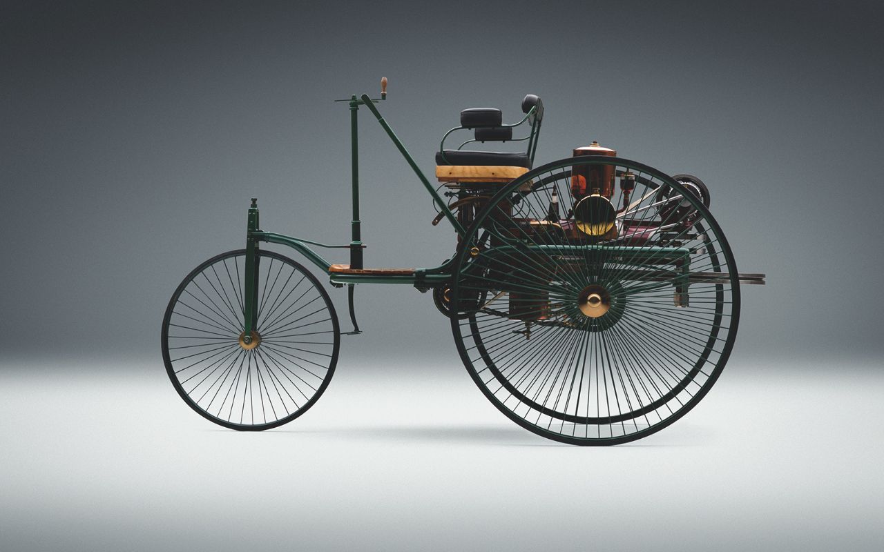 Autotorino - Motorwagen, la prima automobile brevettata da Carl Benz