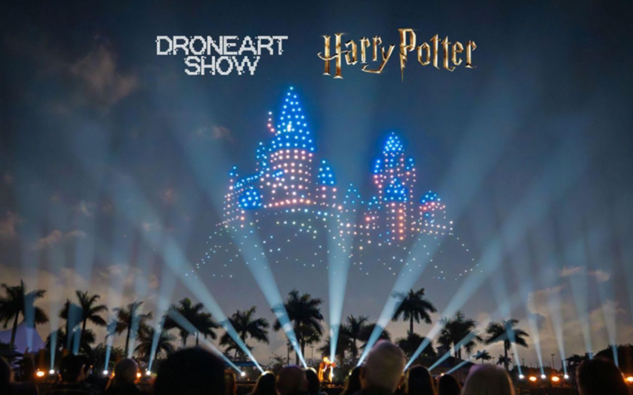 DroneArt Show Harry Potter - Ippodromo Vinovo