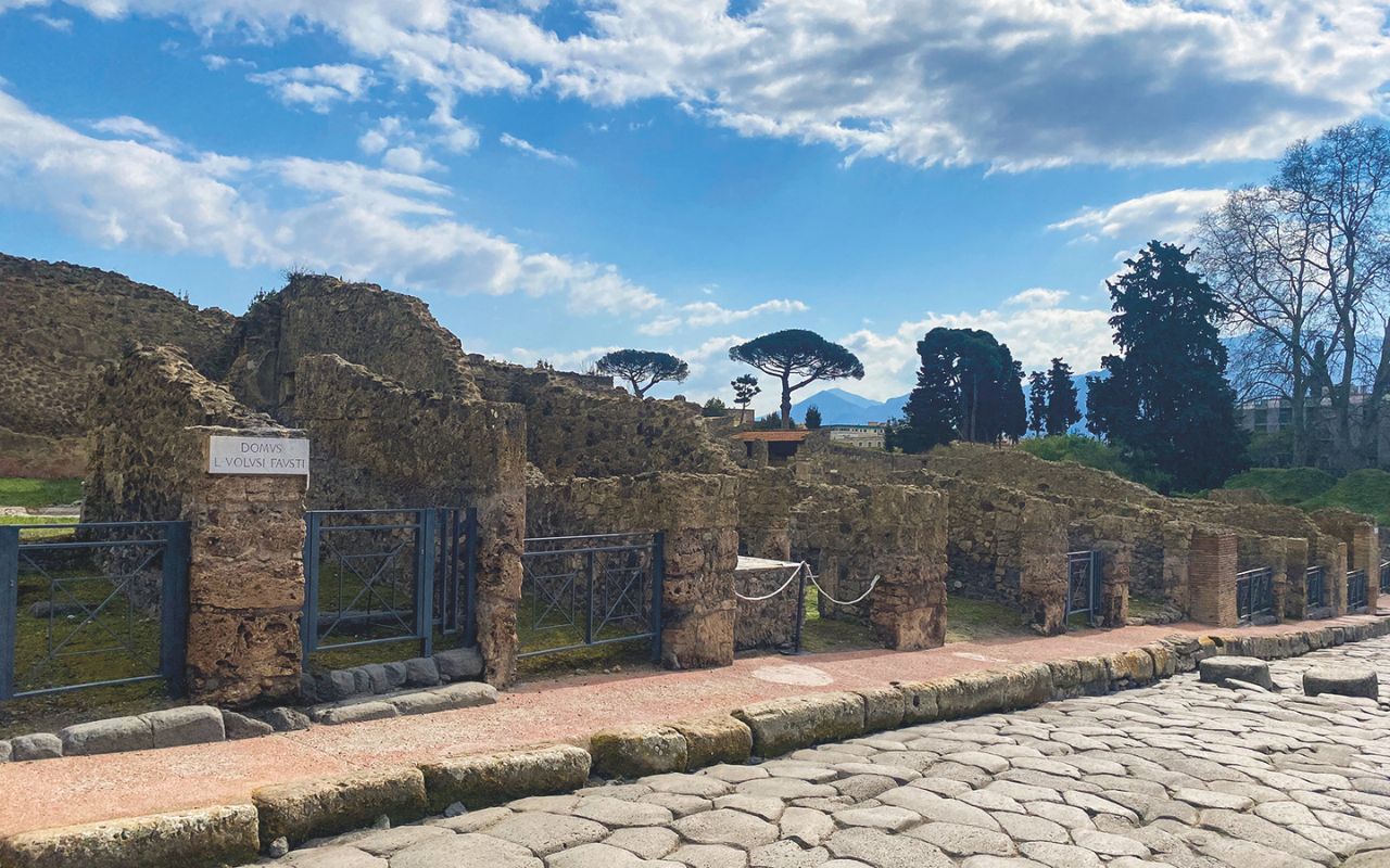 Pompei - Casa di L. e M. Volusii Fausti