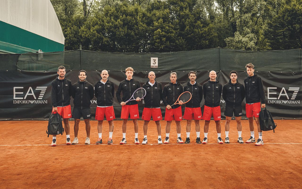 Ronchiverdi e EA7 Emporio Armani - Divise tennis