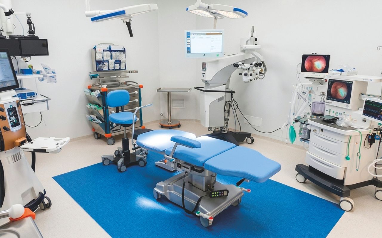 Sanitalia Medical Care - Blocco operatorio con sale ISO 5 progettato secondo i più elevati standard di sicurezza e qualità