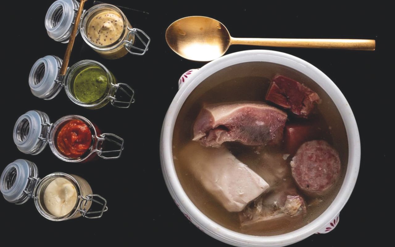 Food torinese top 10 cose cambiate in 30 anni - Bollito e salse come in un quadro da Madama Piola © Madama Piola