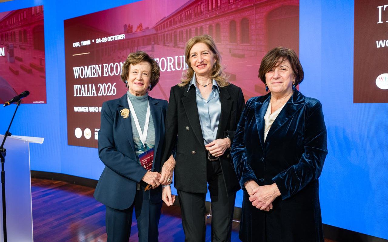 Women Economic Forum Italia 2026 Torino - Marilena Citelli Francese, Laura Mattarella e Anna Maria Poggi